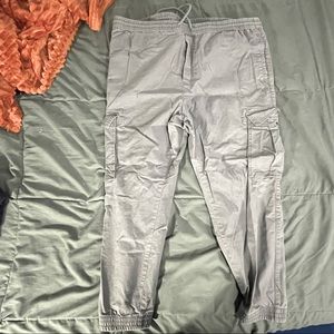 Grey Goodfellow & Co cargo jogger mens pant
